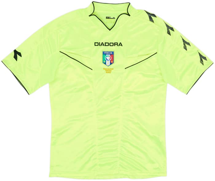 2013-14 Italy Diadora Referee Shirt - 6/10 - (S)
