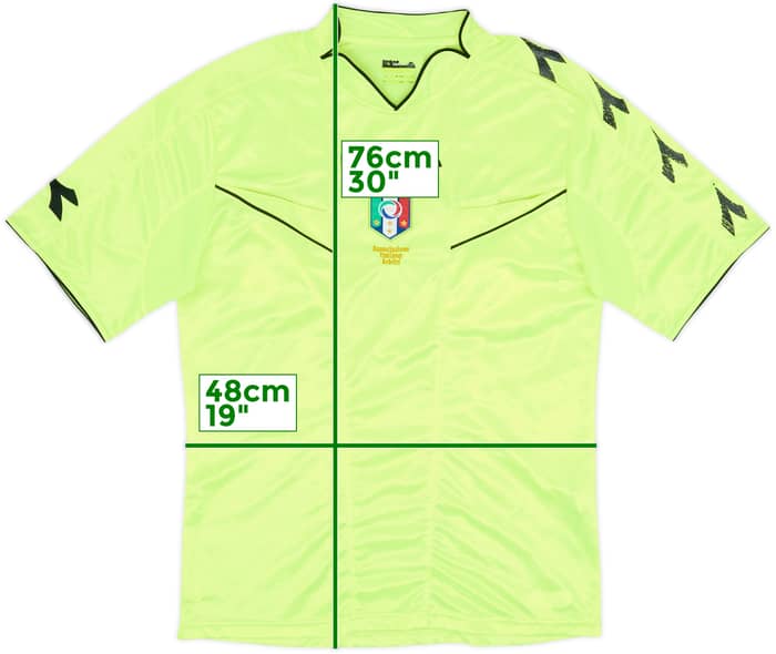 2013-14 Italy Diadora Referee Shirt - 6/10 - (S)