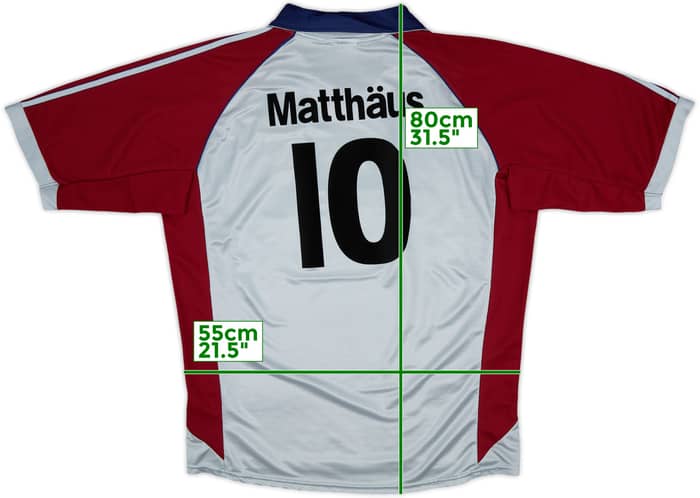 1998-99 Bayern Munich CL Shirt Matthaus #10 - 8/10 - (L)