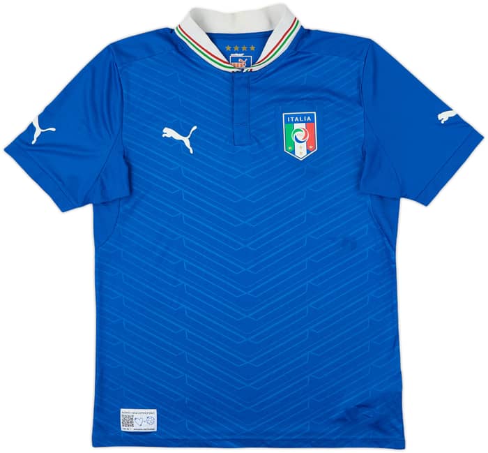2012-13 Italy Home Shirt - 8/10 - (M)