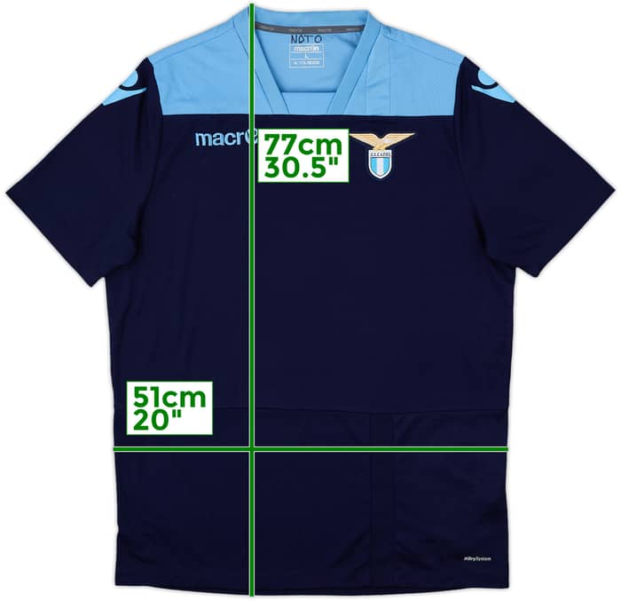 2017-18 Lazio Macron Training Shirt - 10/10 - (L)