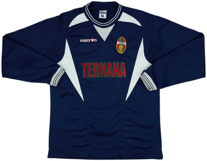 2005-06 Ternana Macron Drill Top - 7/10 - (XL)