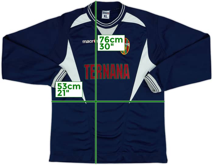 2005-06 Ternana Macron Drill Top - 7/10 - (XL)