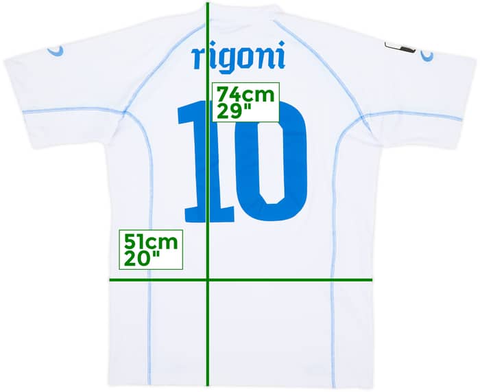 2010-11 Novara Away Shirt Rigoni #10 (L)