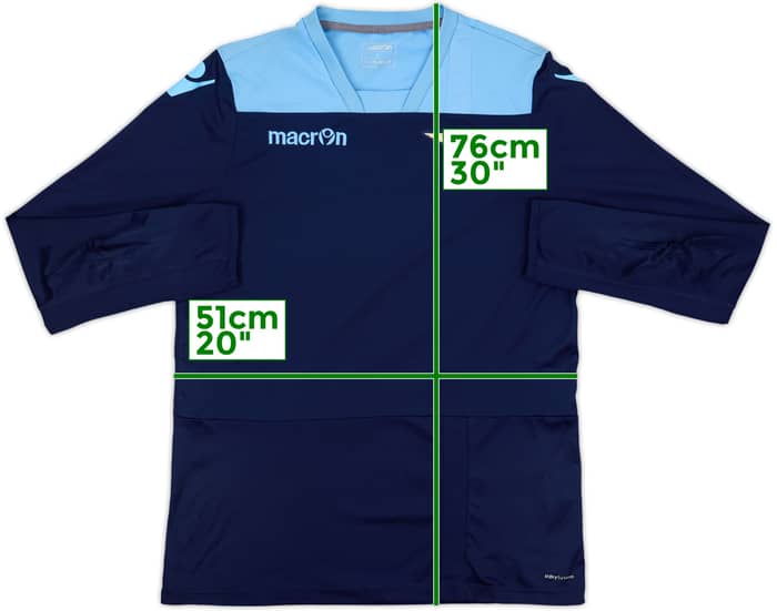 2017-18 Lazio Macron Training L/S Shirt - 3/10 - (L)