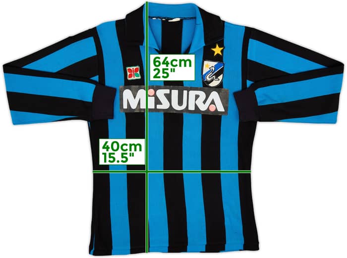 1982-83 Inter Milan Home L/S Shirt - 7/10 - (S)