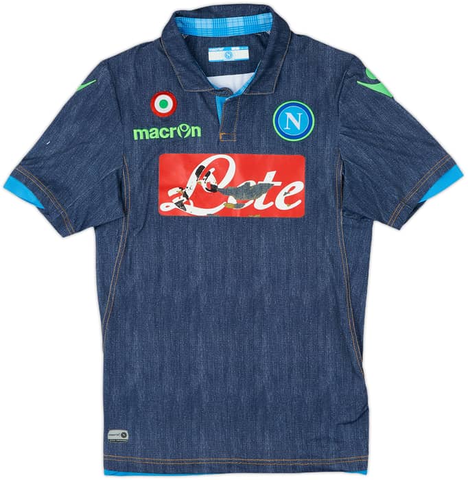 2014-15 Napoli Away Shirt Callejon #7 - 4/10 - (S)