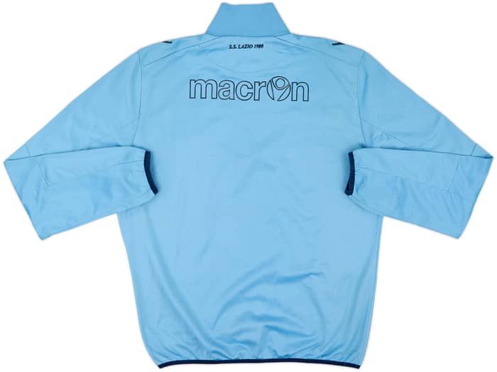 2012-13 Lazio Macron 1/4 Zip Drill Top - 7/10 - (M)