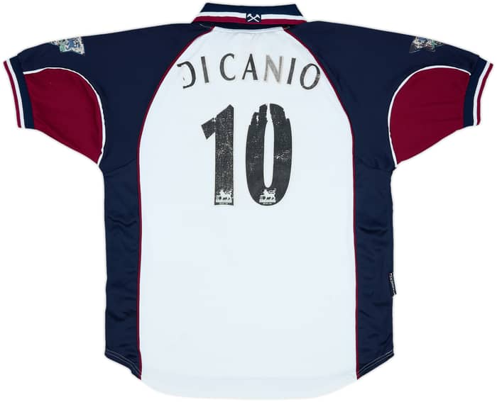 1999-01 West Ham Away Shirt Di Canio #10 - 4/10 - (XL)