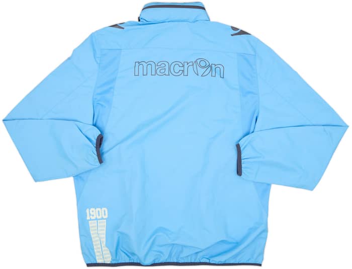 2019-20 Lazio Macron Hooded Rain Jacket - 8/10 - (S)