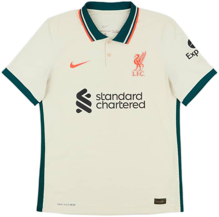 2021-22 Liverpool Authentic Away Shirt Alexander-Arnold #66 - 7/10 - (M)