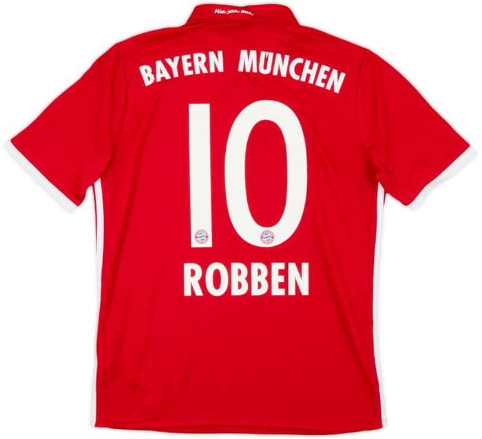 2016-17 Bayern Munich Home Shirt Robben #10 - 9/10 - (XL.Boys)