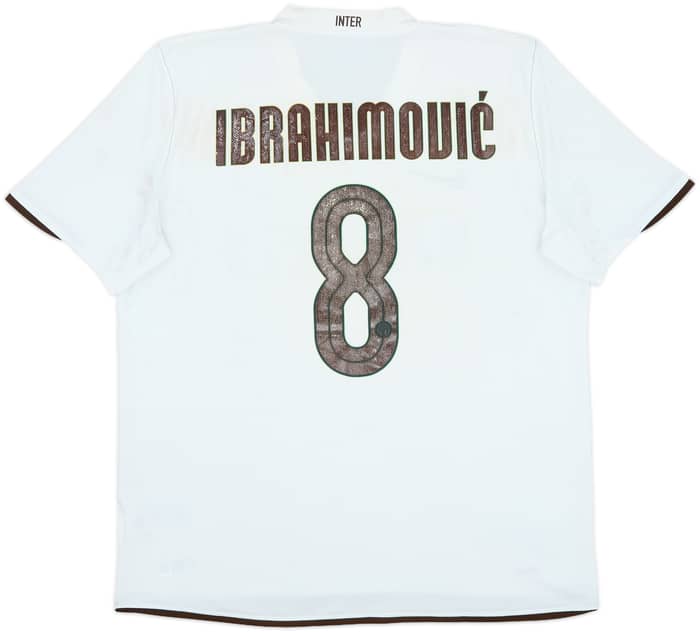 2008-09 Inter Milan Away Shirt Ibrahimovic #8 - 4/10 - (XL)