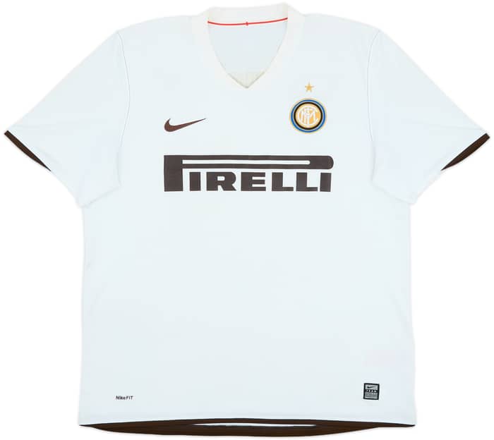 2008-09 Inter Milan Away Shirt Ibrahimovic #8 - 4/10 - (XL)