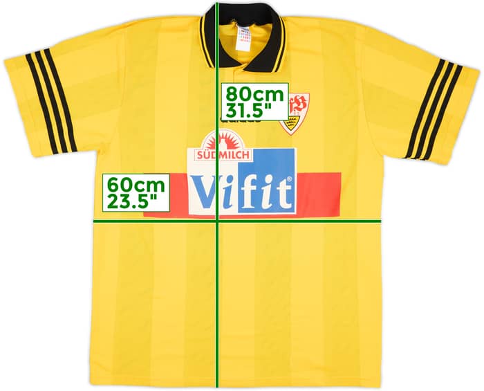 1995-96 Stuttgart II Match Issue Third Shirt