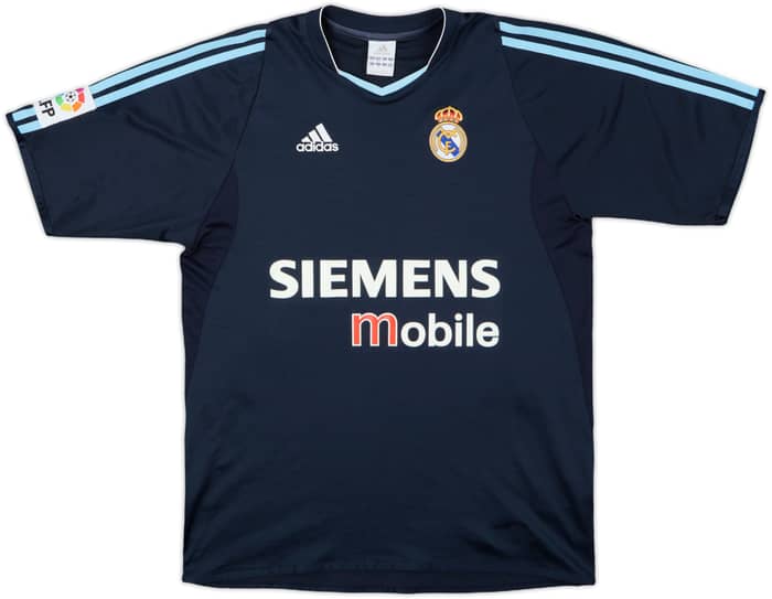 2003-04 Real Madrid Away Shirt Zidane #5 - 8/10 - (S)