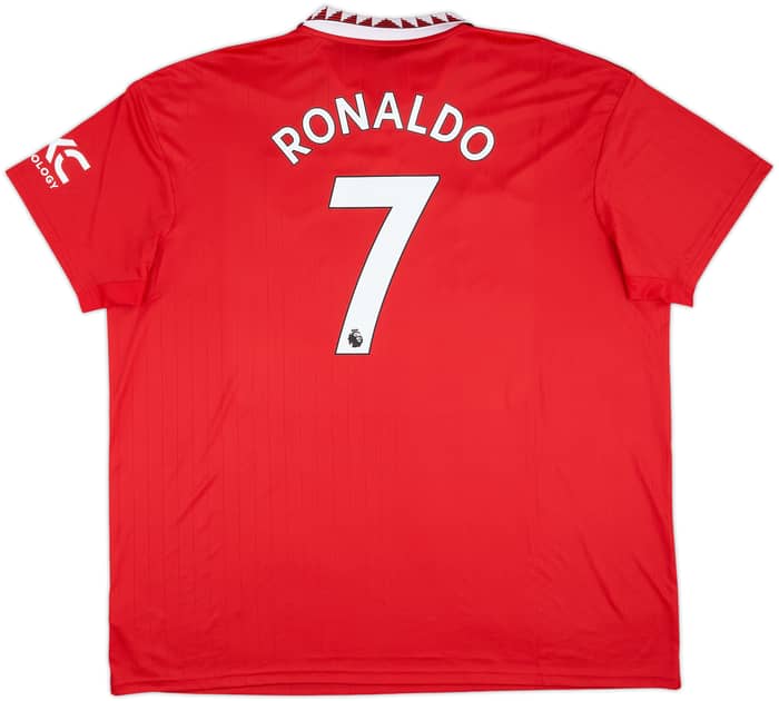2022-23 Manchester United Home Shirt Ronaldo #7 - 10/10 - (3XL)