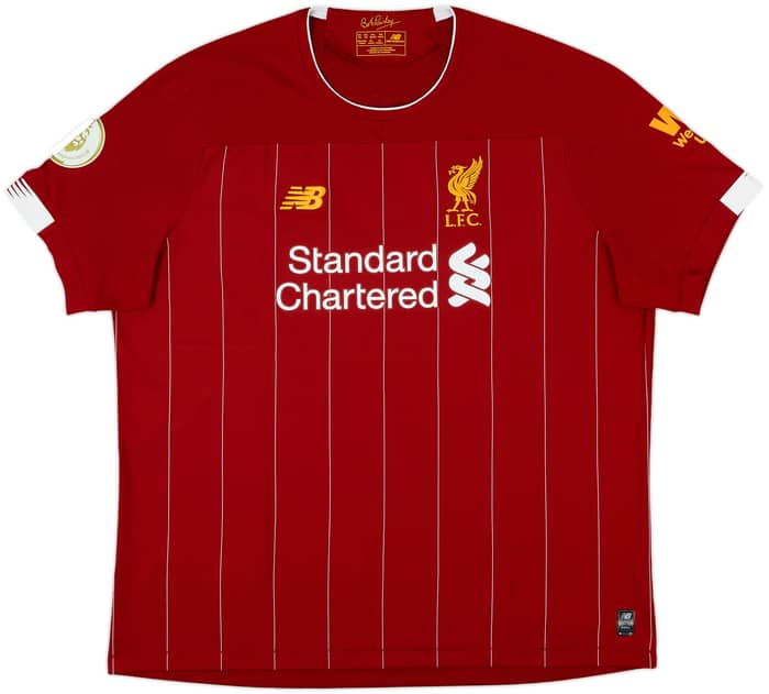 2019-20 Liverpool Home Shirt Henderson #14 - 8/10 - (XXL)