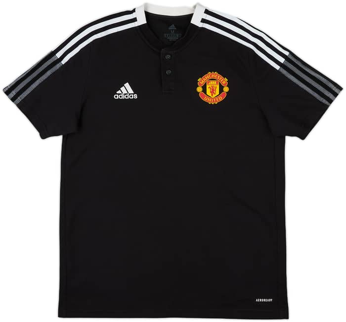 2021-22 Manchester United adidas Polo Shirt - 6/10 - (M)