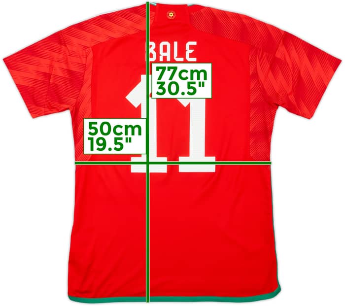 2022-24 Wales Home Shirt Bale #11 - 10/10 - (L)