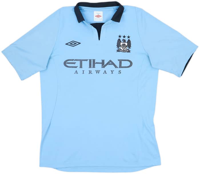 2012-13 Manchester City Home Shirt Kun Aguero #16 - 6/10 - (M)
