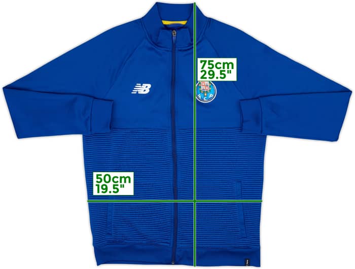 2018-19 Porto New Balance Track Jacket - 9/10 - (L)