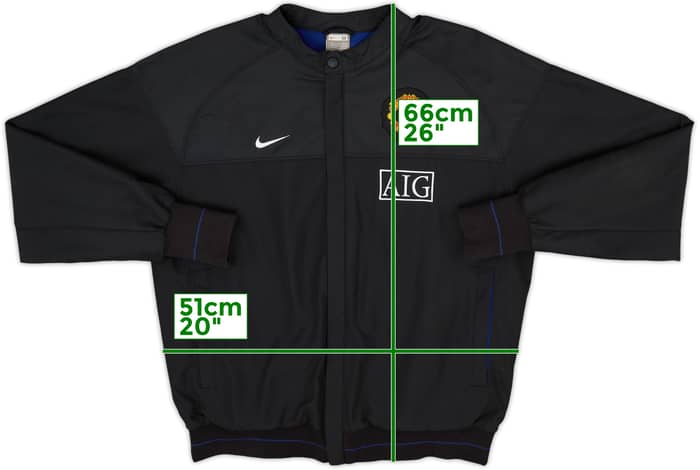 2008-09 Manchester United Nike Track Jacket - 8/10 - (M)