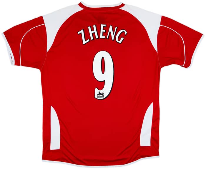 2006-08 Charlton Home Shirt Zheng #9 - 8/10 - (XL)