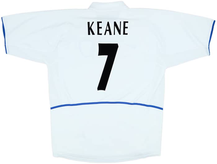 2002-03 Leeds United Home Shirt Keane #7 - 8/10 - (XL)