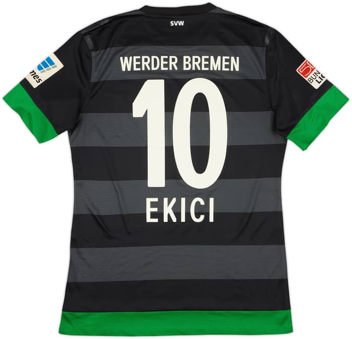 2012-13 Werder Bremen Match Issue Away Shirt Ekici #10