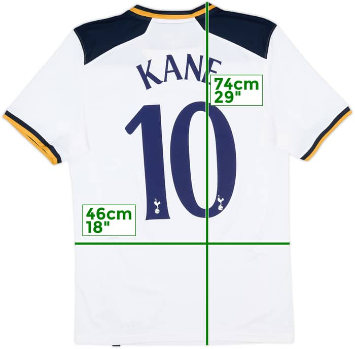 2016-17 Tottenham Home Shirt Kane #10 - 9/10 - (M)