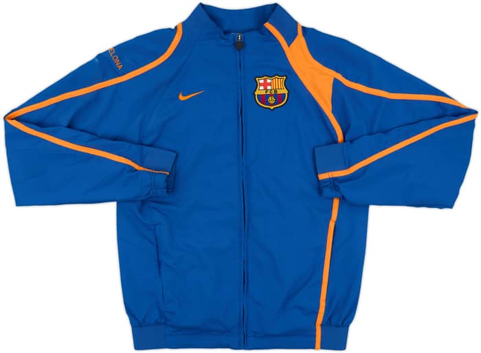 2007-08 Barcelona Nike Track Jacket - 8/10 - (M)