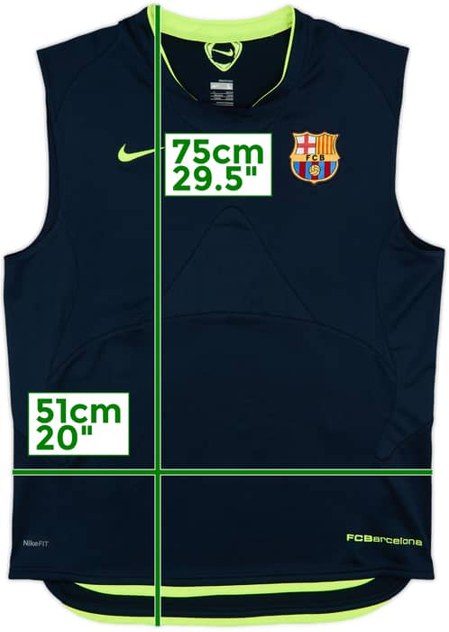 2008-09 Barcelona Nike Training Vest - 9/10 - (L)