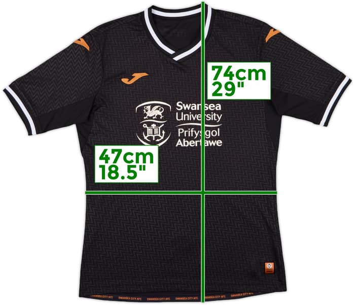 2021-22 Swansea City Away Shirt - 8/10 - (S)