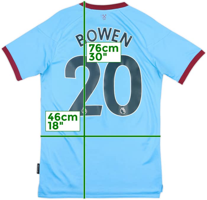 2020-21 West Ham Away Shirt Bowen #20 - 8/10 - (S)