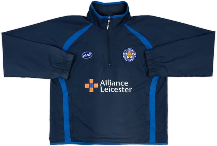 2005-06 Leicester City JJB 1/4 Zip Drill Top - 8/10 - (S)