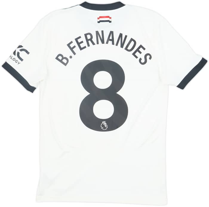 2024-25 Manchester United Away Shirt B.Fernandes #8 - 10/10 - (S)