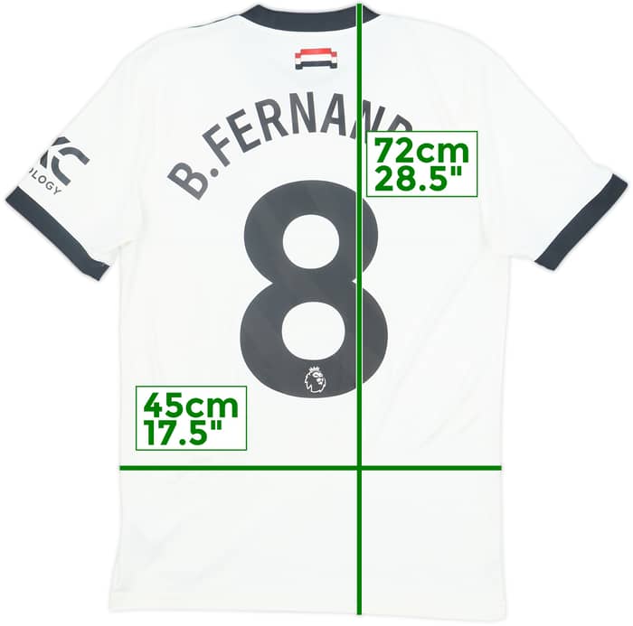 2024-25 Manchester United Away Shirt B.Fernandes #8 - 10/10 - (S)
