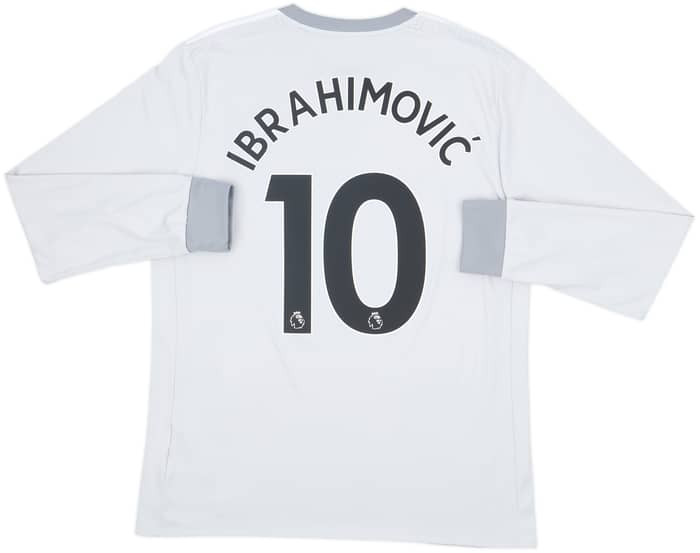 2017-18 Manchester United Third L/S Shirt Ibrahimovic #10 - 10/10 - (L)