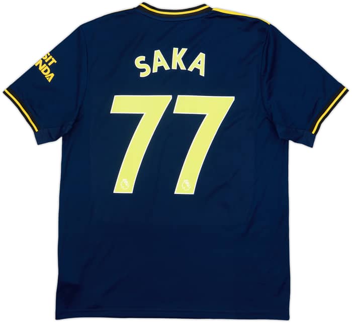 2019-20 Arsenal Third Shirt Saka #77 - 9/10 - (L)