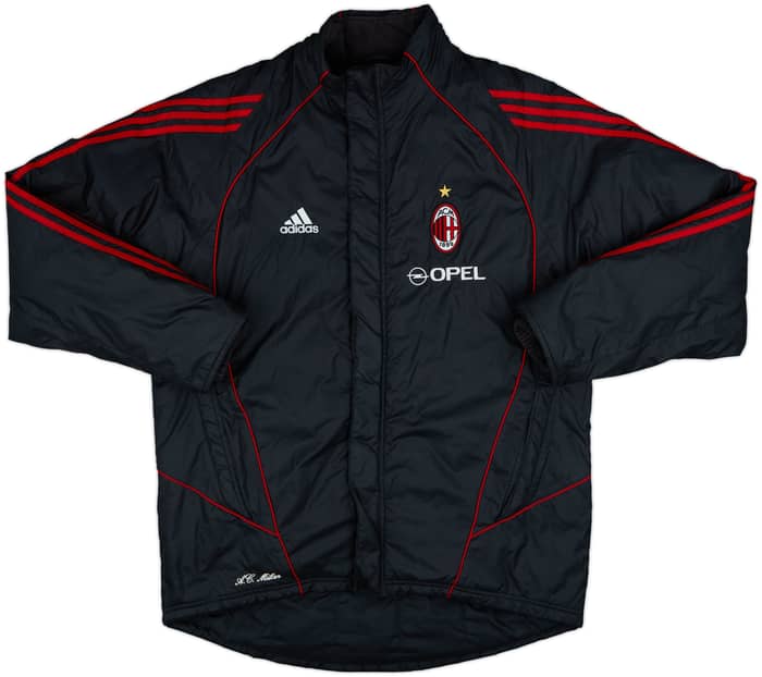 2005-06 AC Milan adidas Padded Bench Coat - 7/10 - (L)