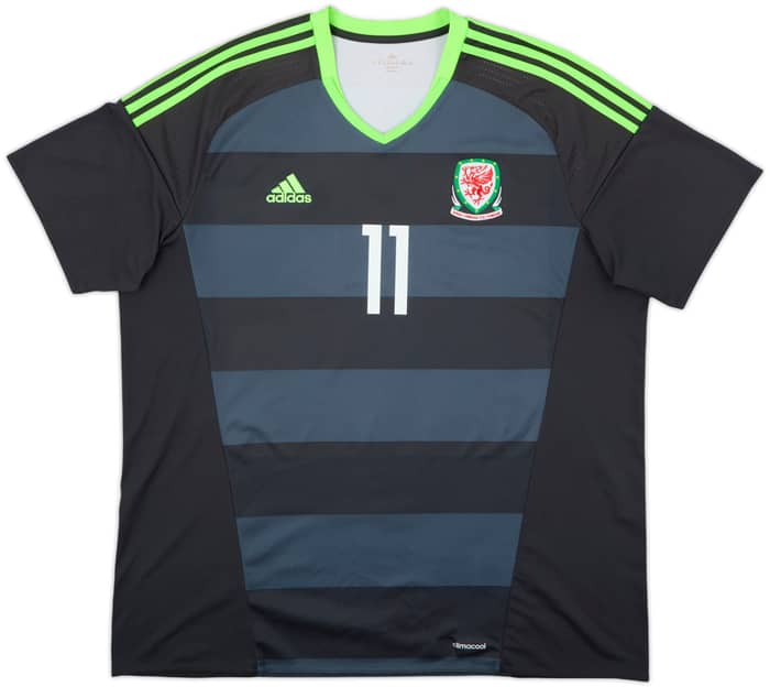2016-17 Wales Away Shirt Bale #11 - 9/10 - (XXL)