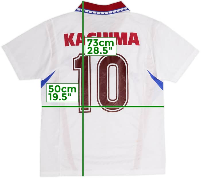 Camiseta de visitante de Kashima Antlers 1992-93 #10 - 8/10 - (M)