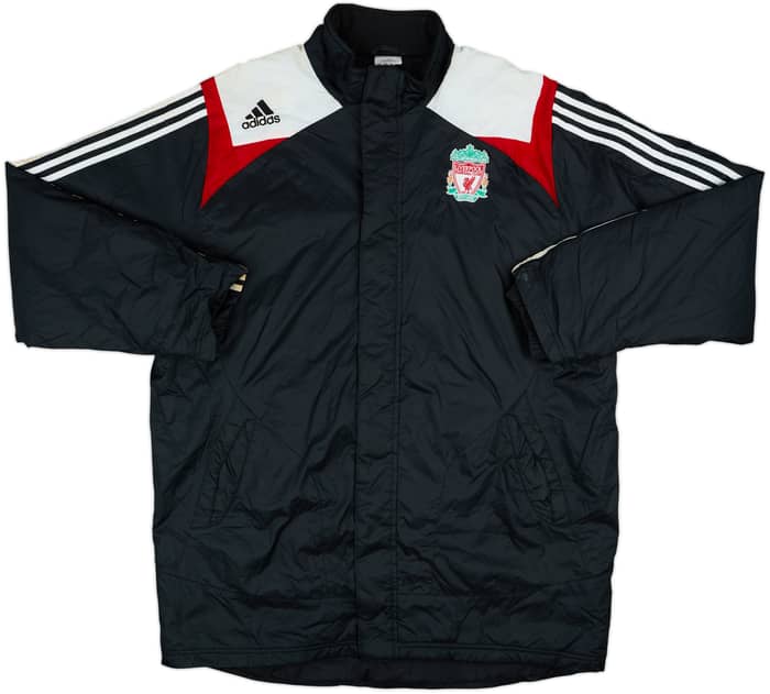 2007-08 Liverpool adidas Padded Bench Coat - 7/10 - (XL)
