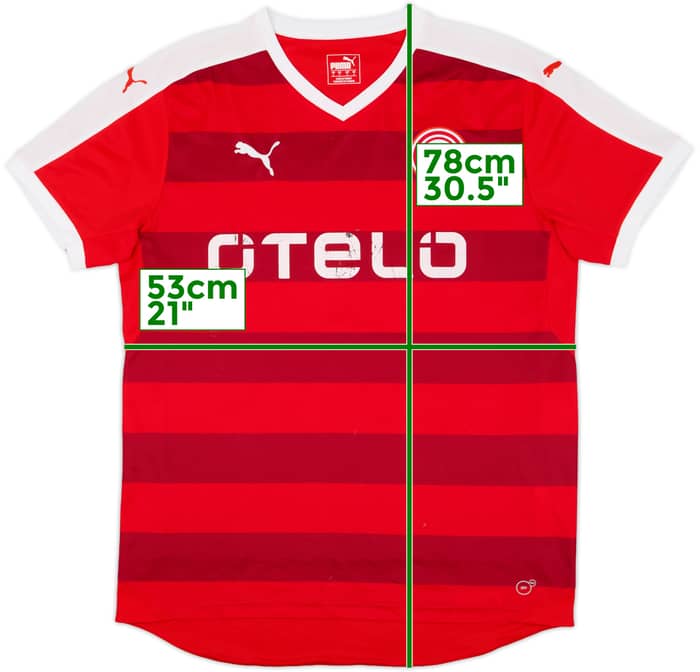 2015-16 Fortuna Dusseldorf Home Shirt - 5/10 - (L)
