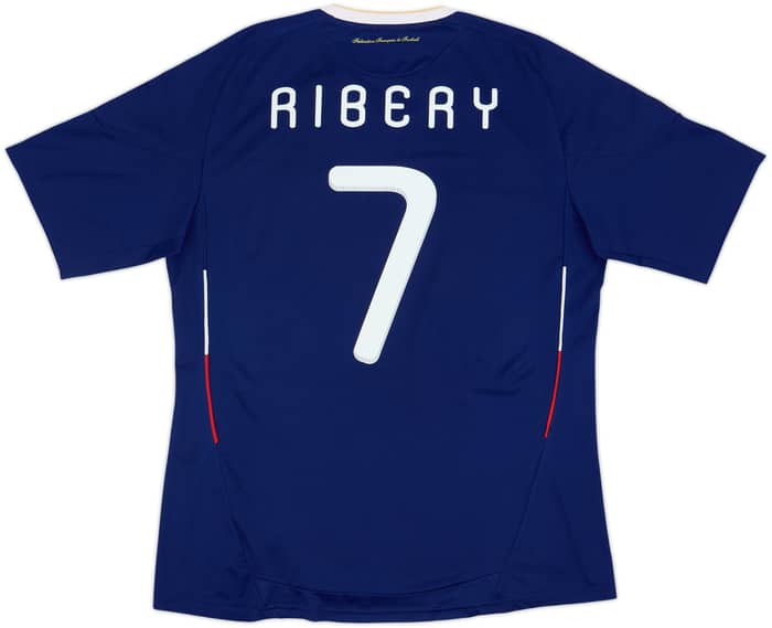 2009-10 France Home Shirt Ribery #7 - 6/10 - (L)