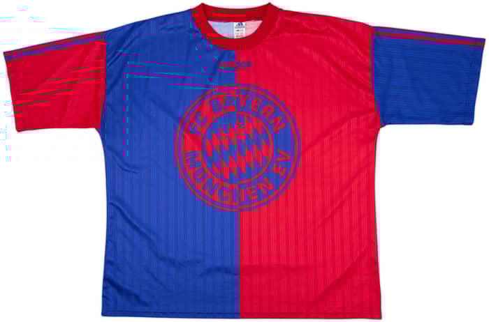 1995-96 Bayern Munich adidas Training Shirt - 8/10 - (XXL)