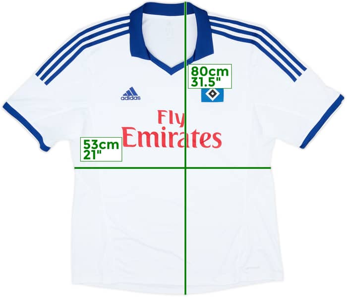 2013-14 Hamburg Home Shirt - 7/10 - (XL)