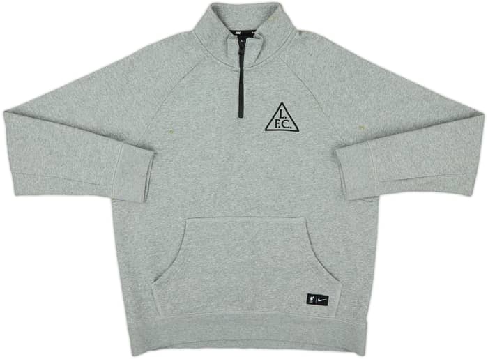 2020-21 Liverpool Nike 1/4 Zip Training Top - 8/10 - (L)