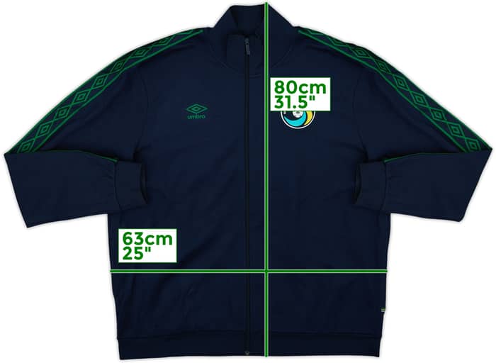 2011-12 New York Cosmos Umbro Chamarra de chándal - 5/10 - (3XL)